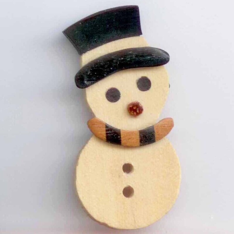 Wood Snowman