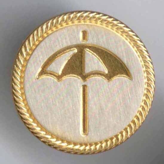 Umbrella, Vanity Button