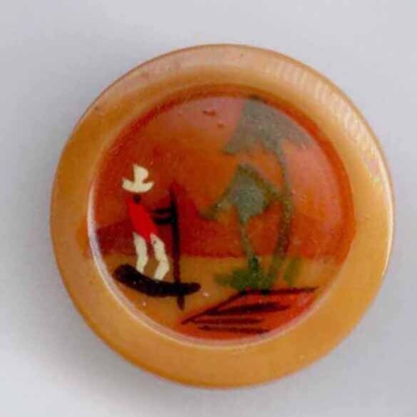 Vegetable Ivory Scene