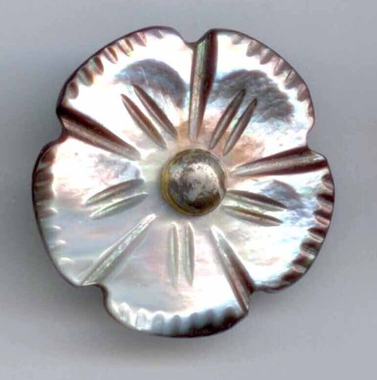 Shell Flower, Pin Shank