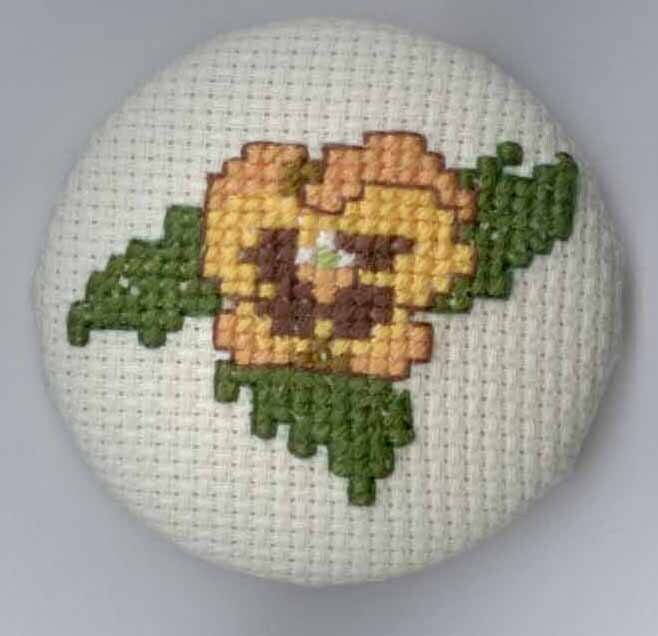 Pansy, Fabric