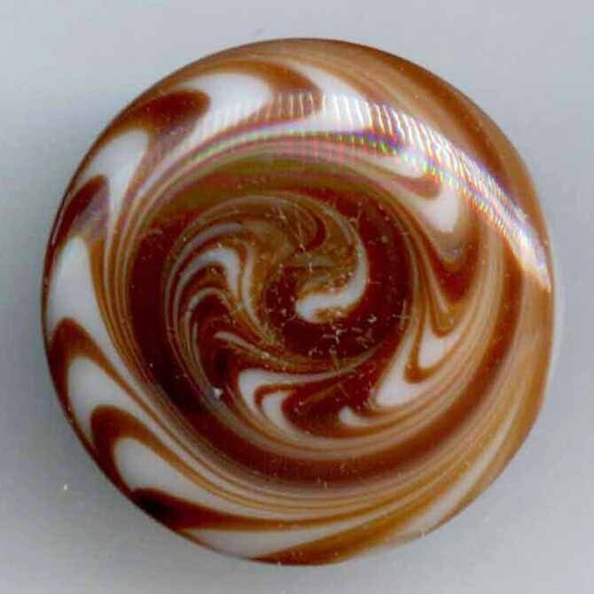 White Glass with Overlay