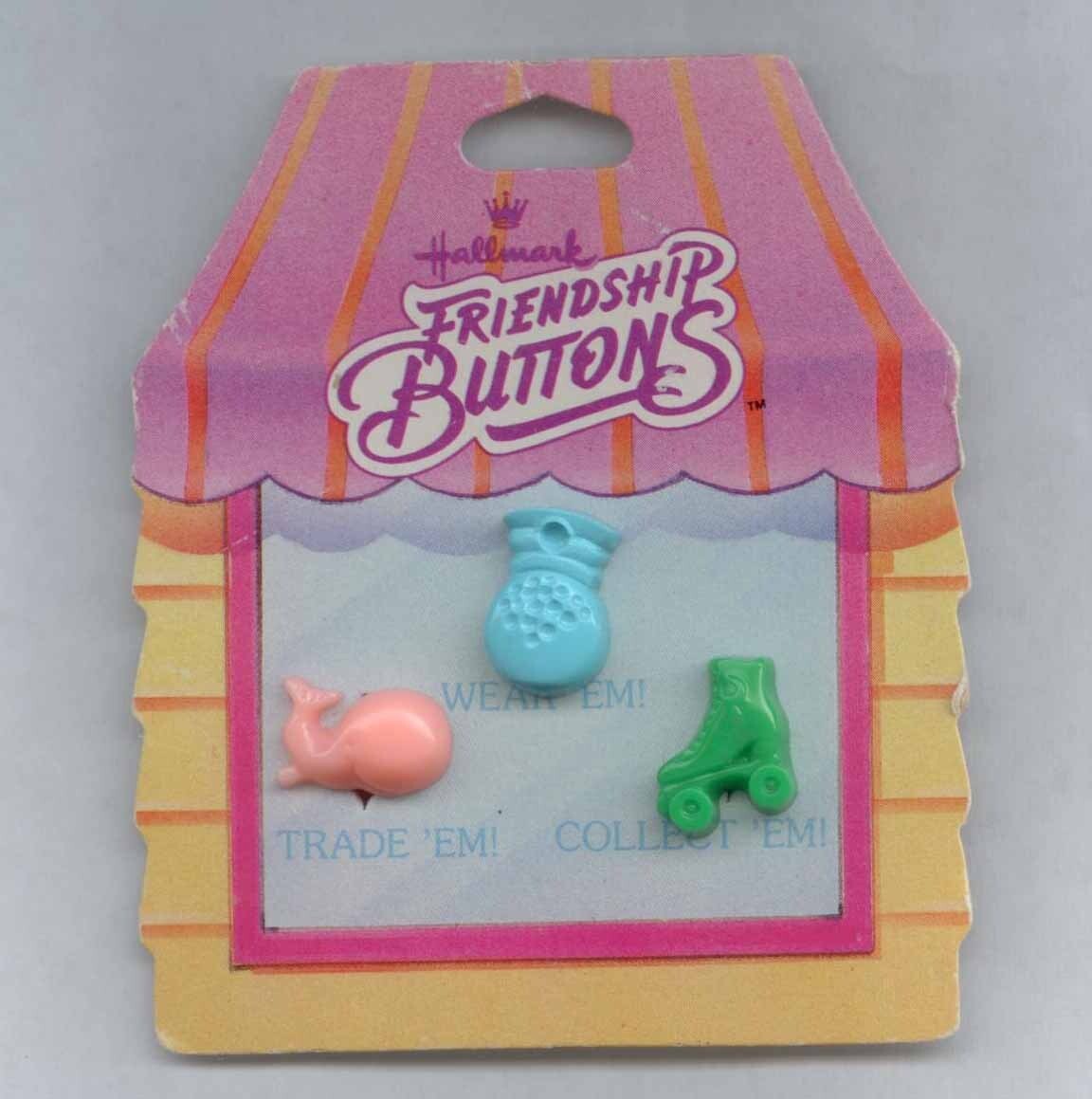 &quot;Hallmark FRIENDSHIP Buttons&quot;, Original Card