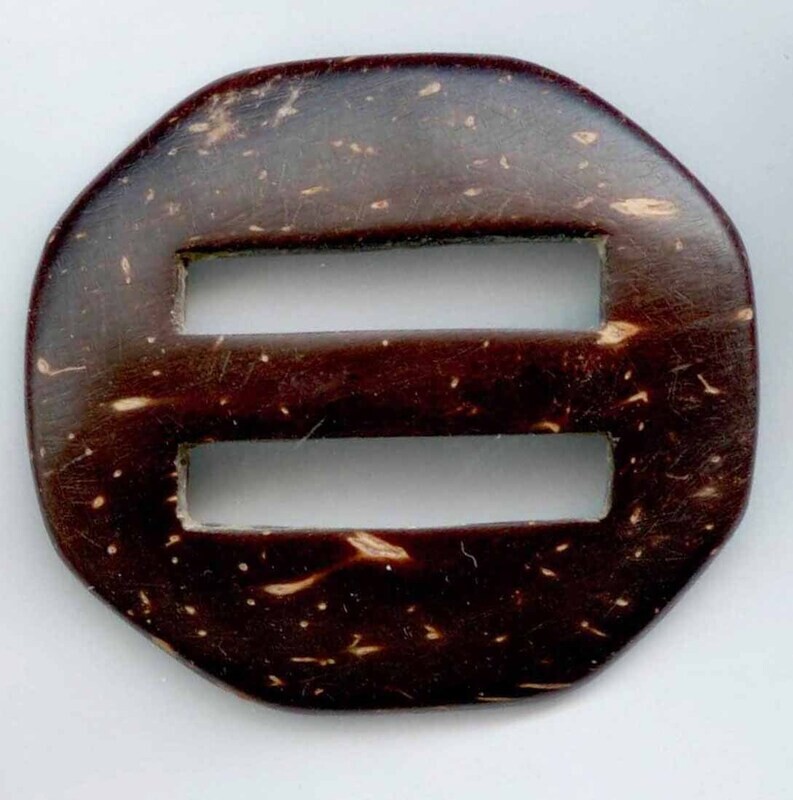 Buckle, Coconut Shell