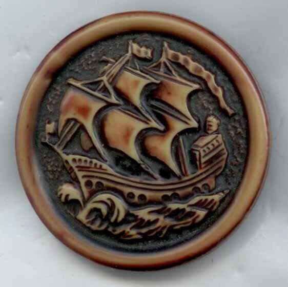 1-Piece 30&#39;s Celluloid Boat