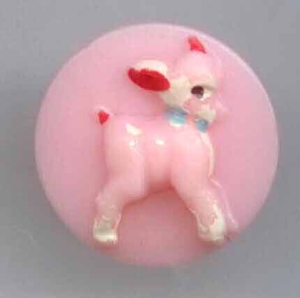 Vintage Plastic Lamb