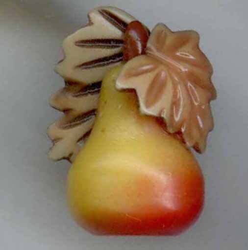 Weeber Celluloid Pear