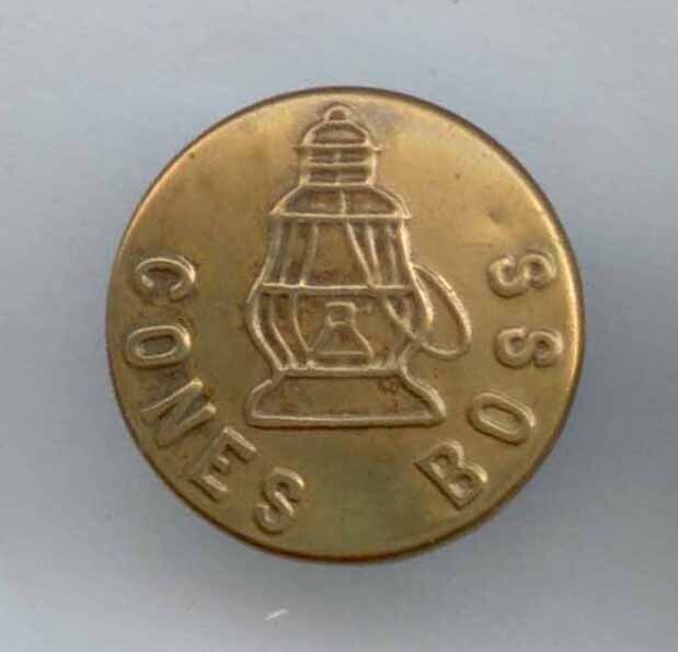 &quot;CONE BOSS&quot; Overall Button