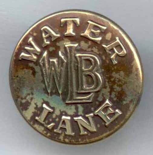 &quot;WLB WATER LANE&quot; Overall Button