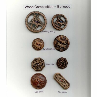Group of 8 Burwood Buttons
