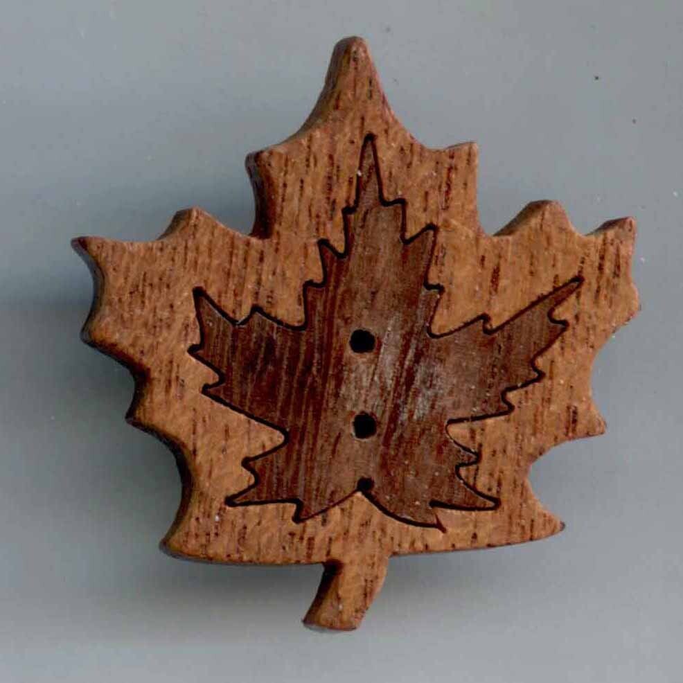Leaf, Wood on Wood
