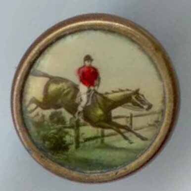 Celluloid Equestrian, Horse &amp; Rider