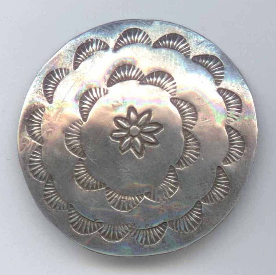 Silver, Hand Stamped