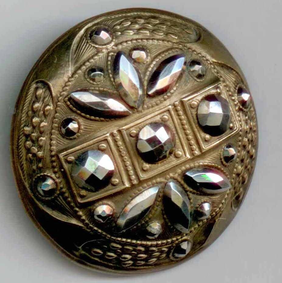 Domed Brass with Cut Steels