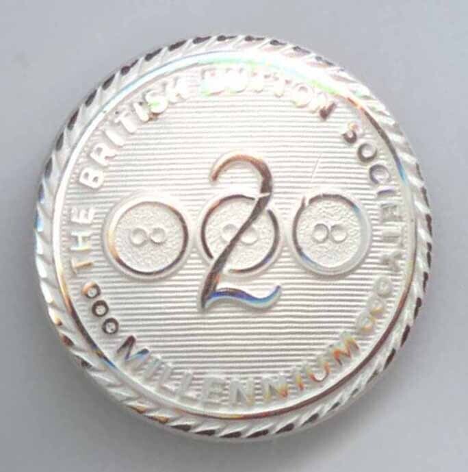 &quot;THE BRITISH BUTTON SOCIETY 2000 MILLENNIUM&quot;