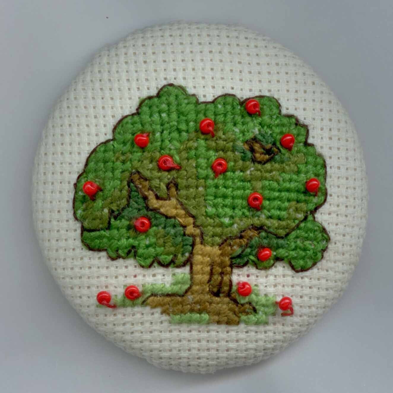 Tree with Glass Bead Apples