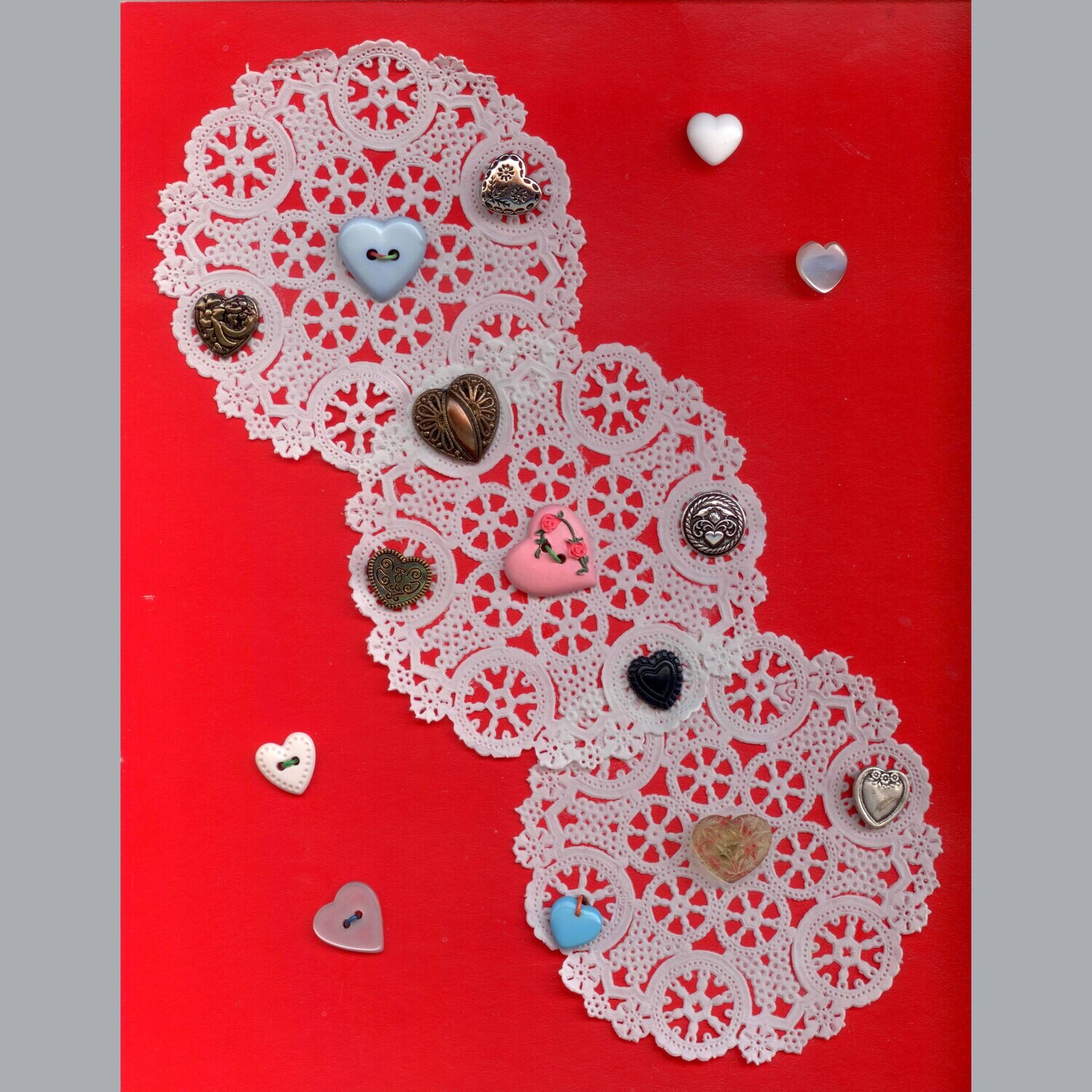Heart Shaped Buttons
