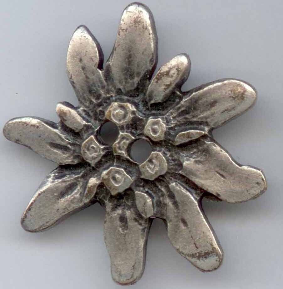 Edelweiss Flower, Metal