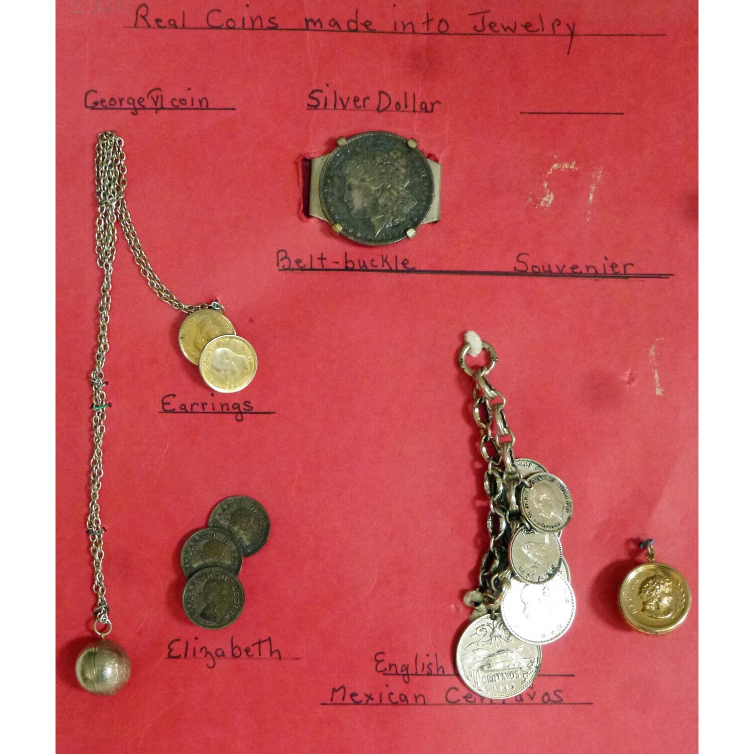 Jewelry made with Coins