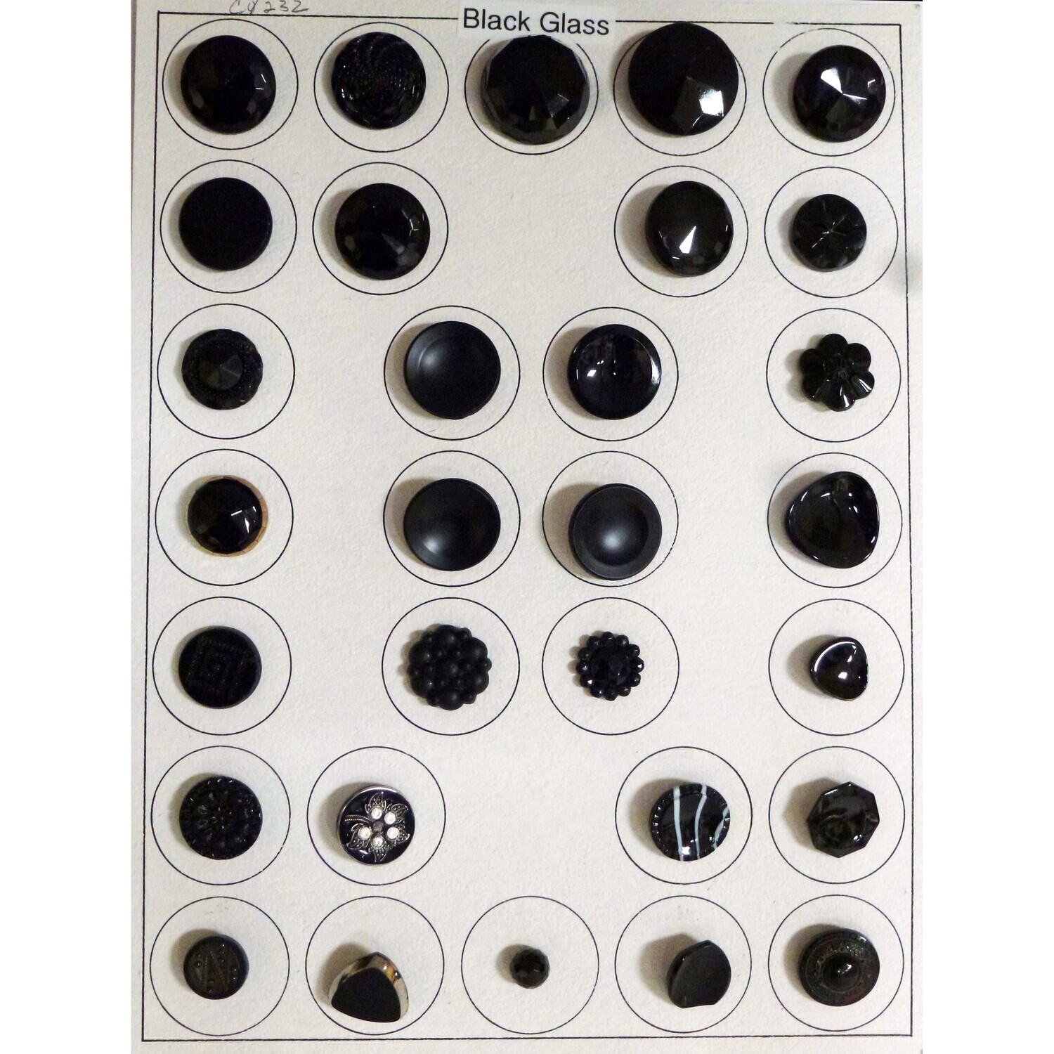Black Glass Card