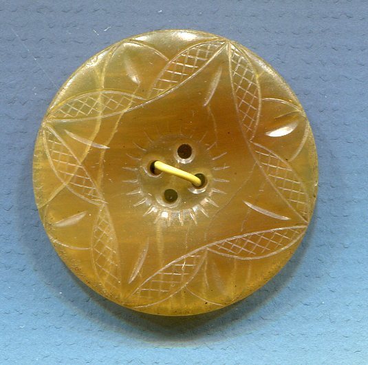 Horn, Carved Design