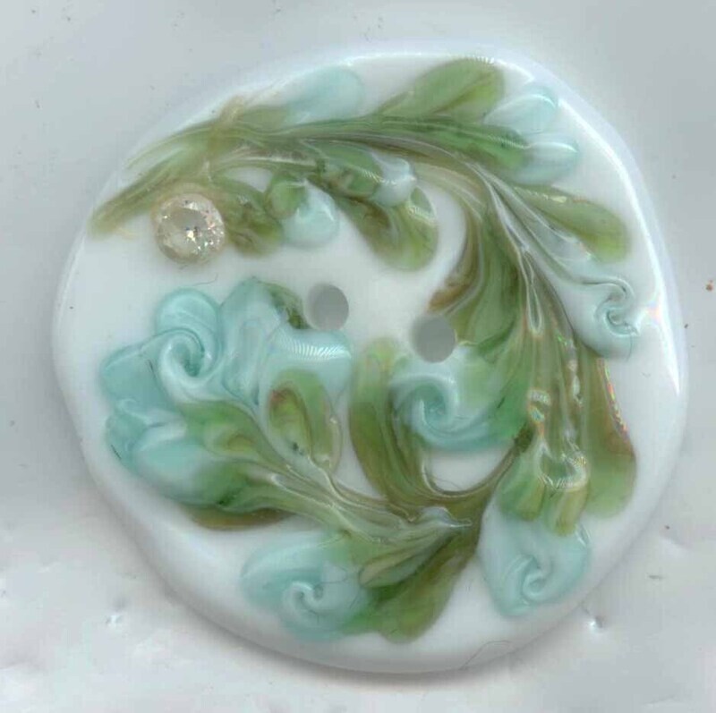 Lampwork, White Glass