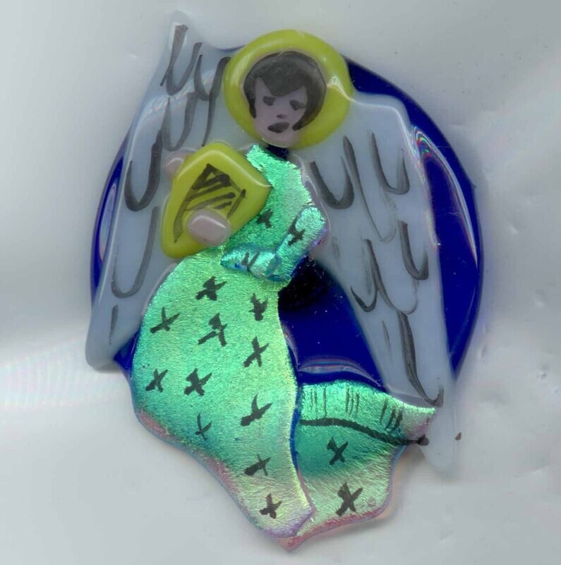 Fused Glass, Angel