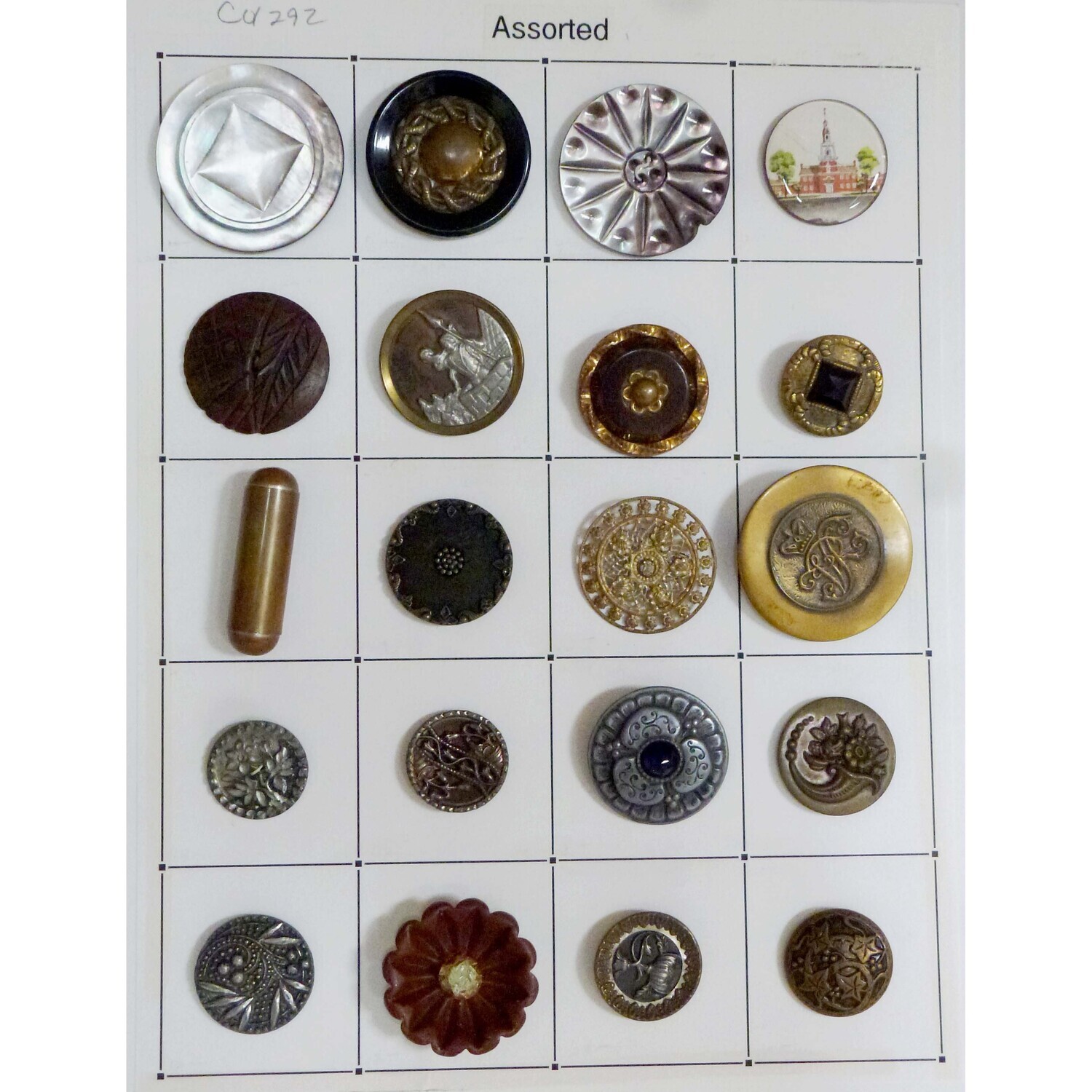 20 Assorted Buttons