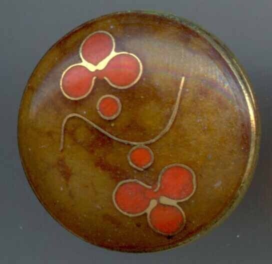 Enamel, Unusual Brown Background