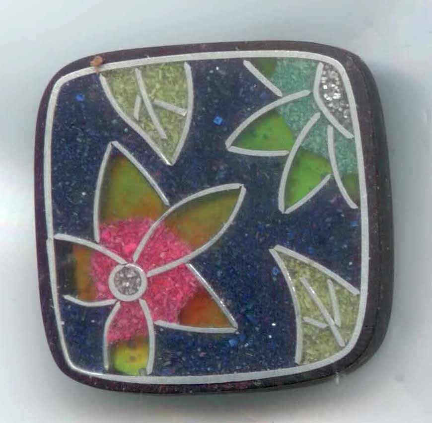 Polyester with Inlay