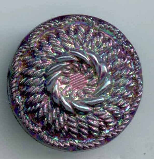 Imitation Cording, Iridescent Brown Glass