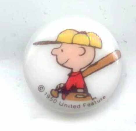 Charley Playing Baseball (Peanuts Cartoon Character)
