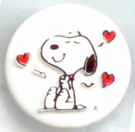 Snoopy and Hearts (Peanuts Cartoon Character)