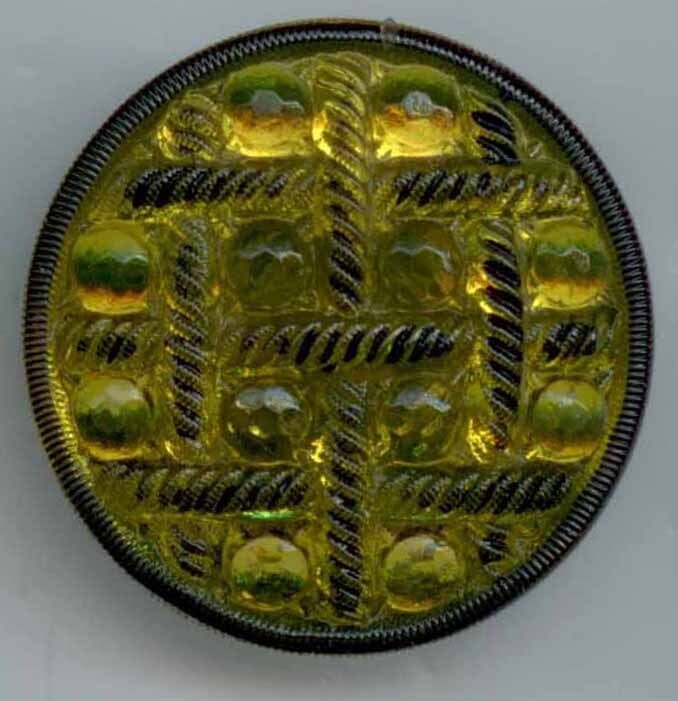 Transparent Yellow Glass, Imitation Fabric