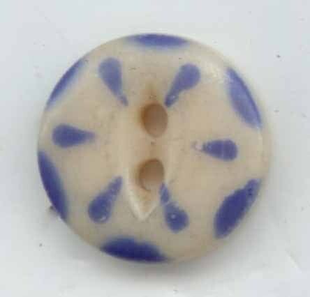 China Stencil #3, Blue
