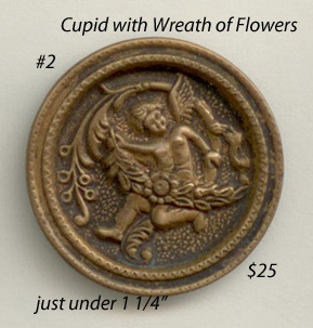 Cupid with Wreath of Flowers