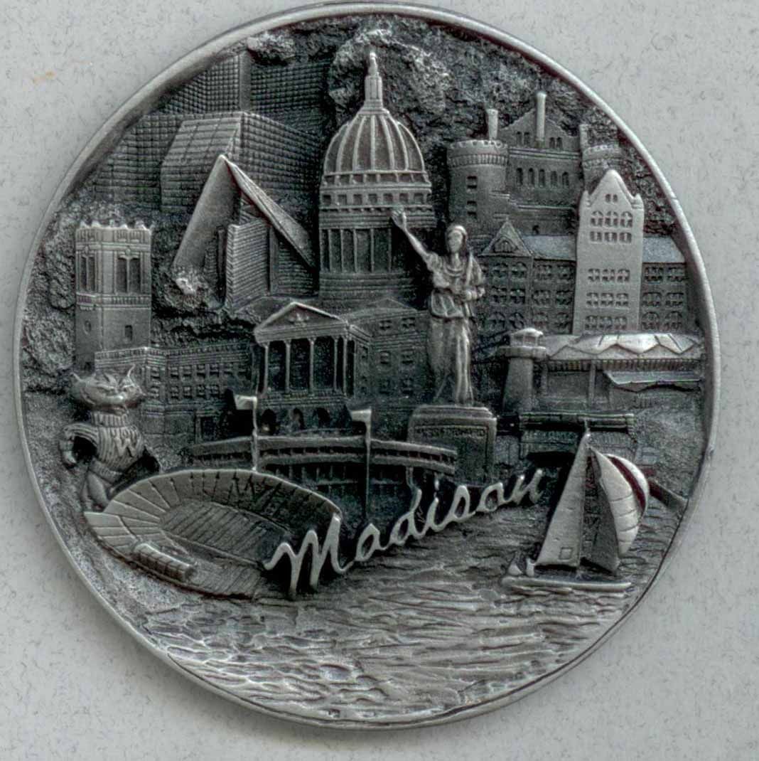 NBS 1997 Favor Button, Battersea Pewter