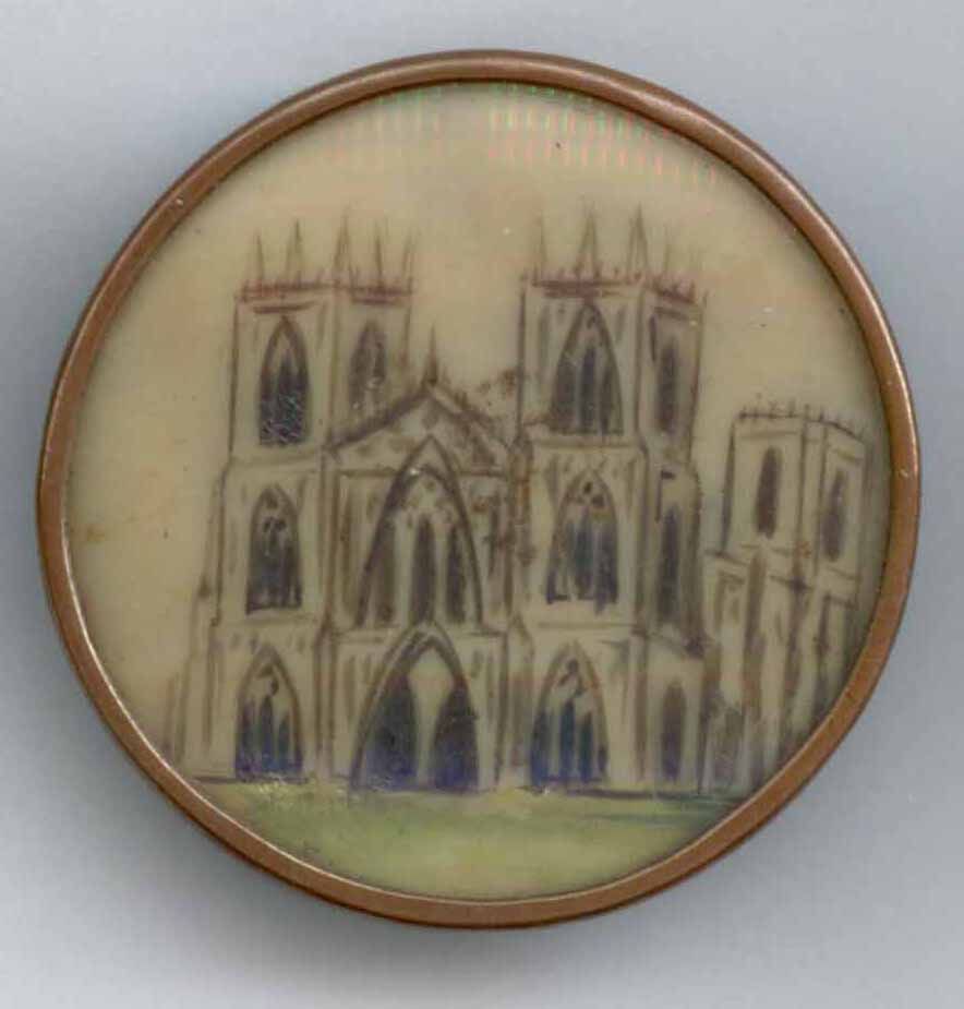 Cathedral, Painting Under Glass
