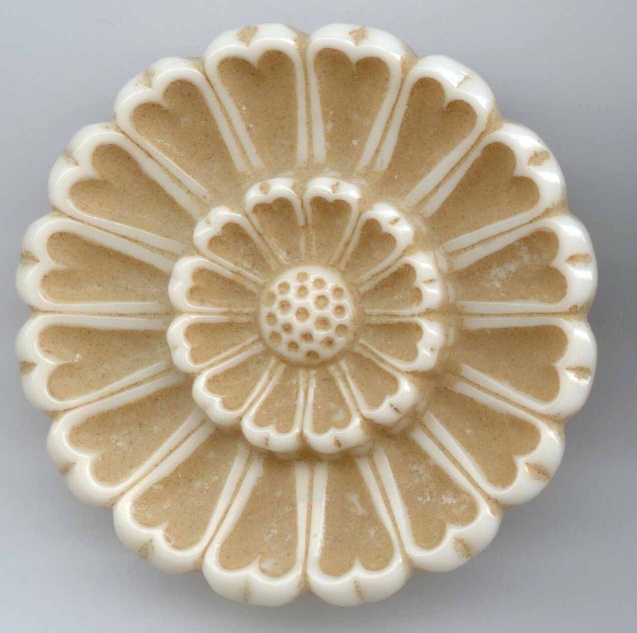 Large Rosette Shank Button