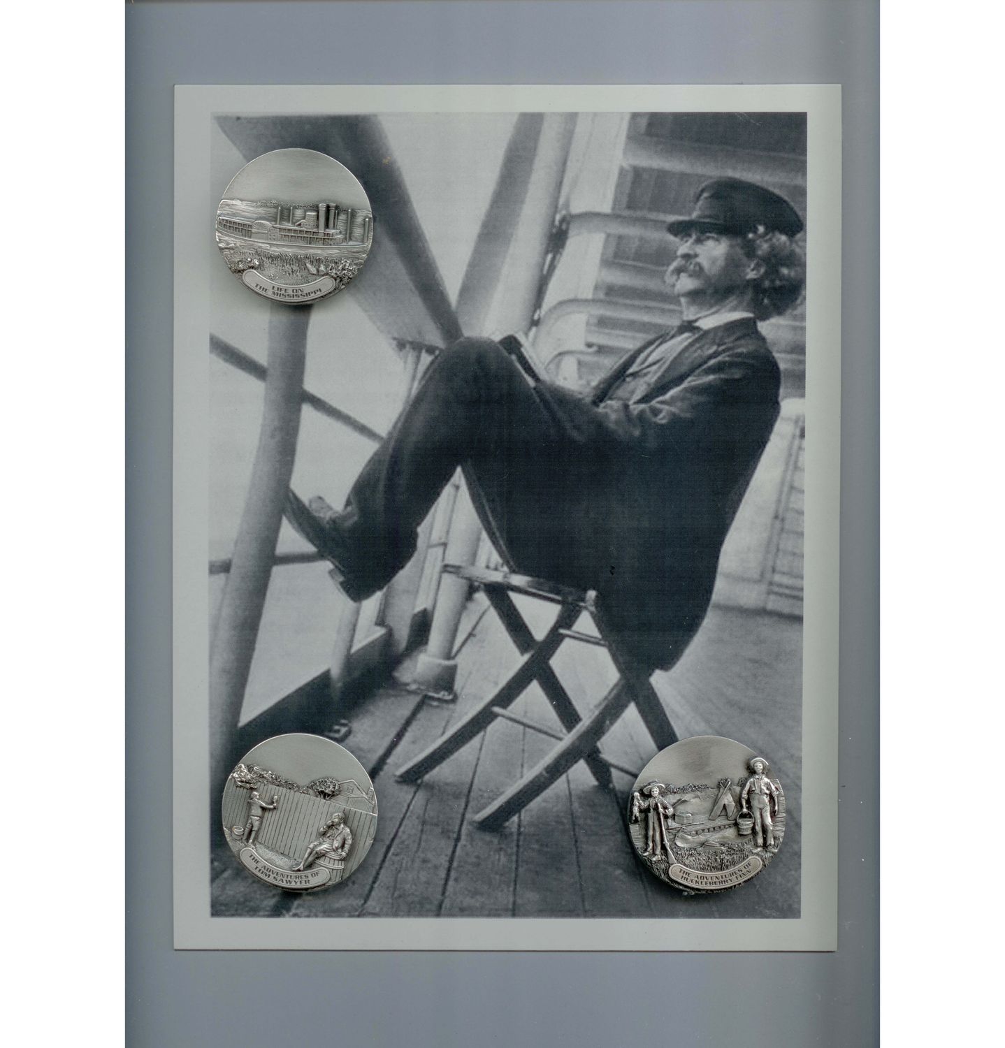 Battersea Pewter, &quot;Tom Sawyer &amp; Huck Finn&quot; Set