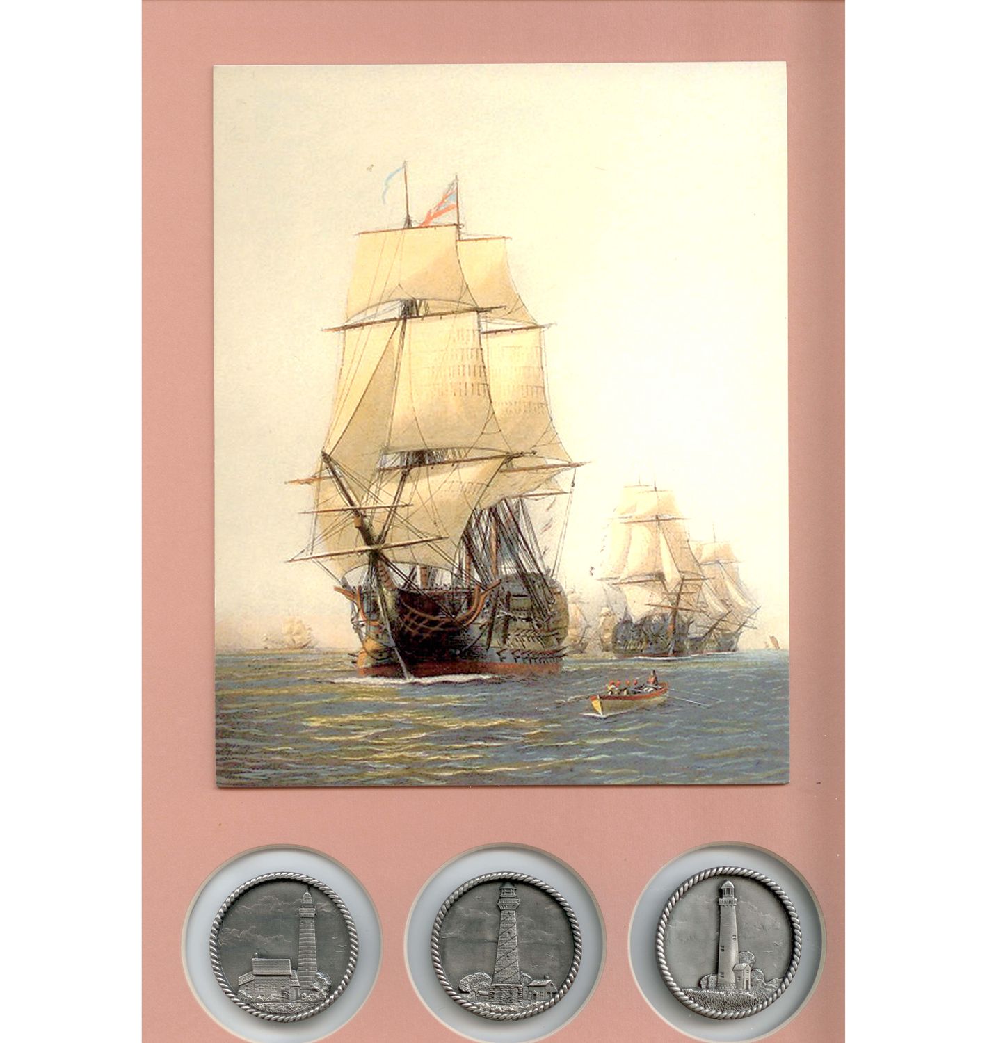 Battersea Pewter Lighthouse Set