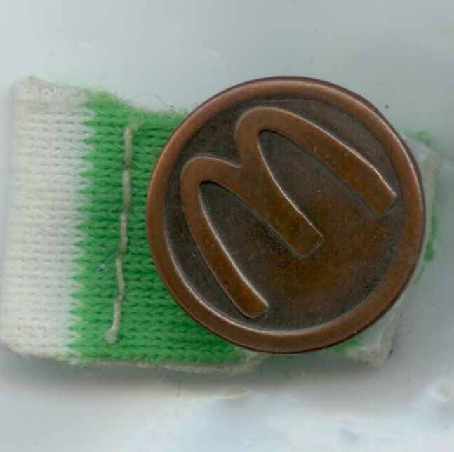 &quot;M&quot;, Riveted Shank Button