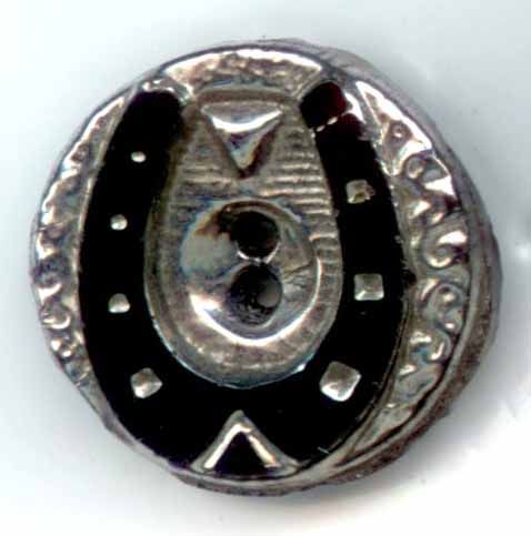 Balck Glass Horseshoe, Object