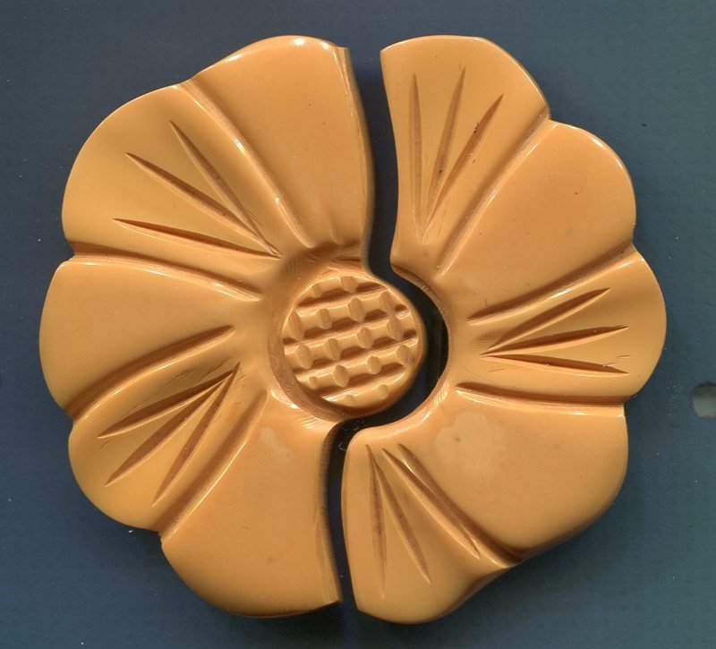 2 Piece Bakelite Buckle