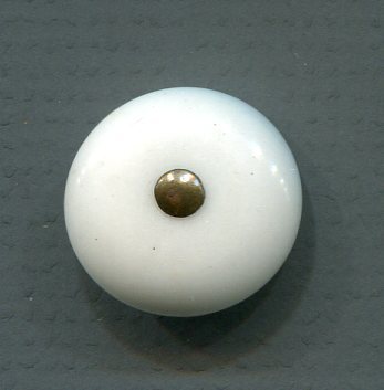 China, White with Pin Shank