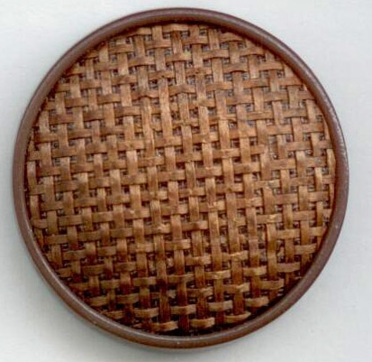 Celluloid with Burlap