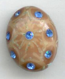 Celluloid, Pattern, Rhinestone OME