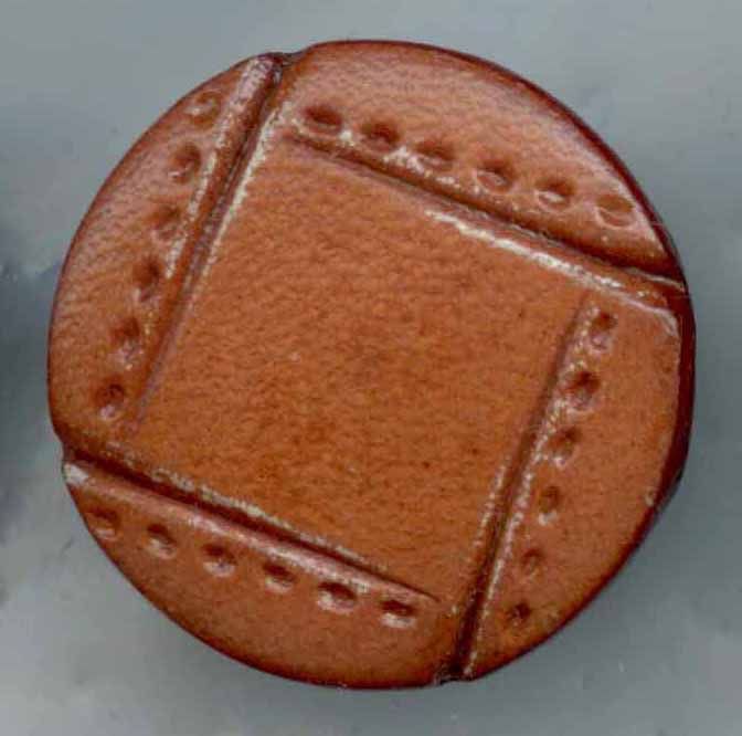 Leather with &quot;HEMISPHERE&quot; Back Mark