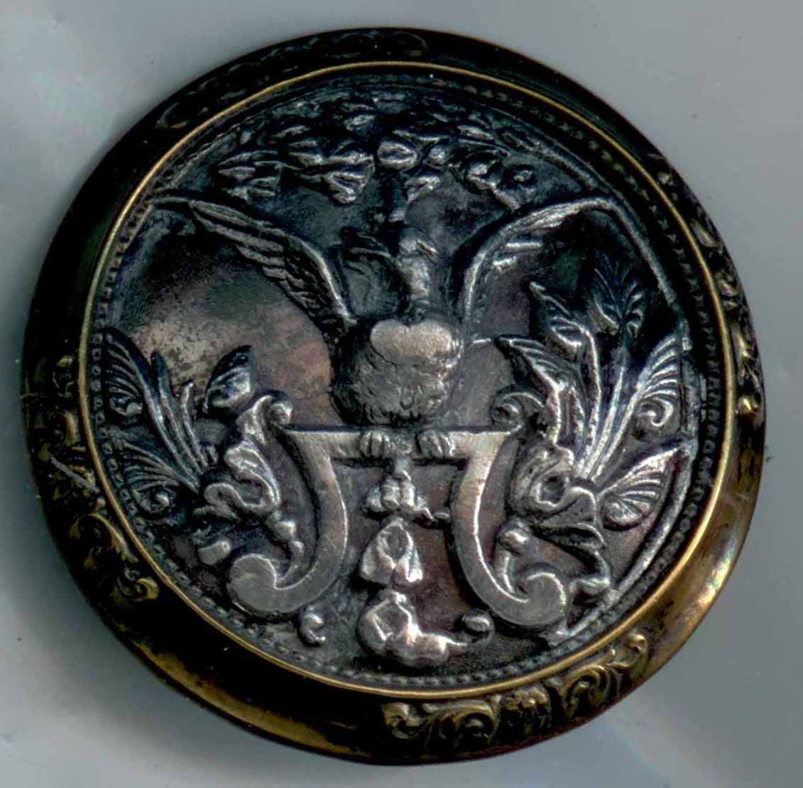 Bird, Pewter in Brass