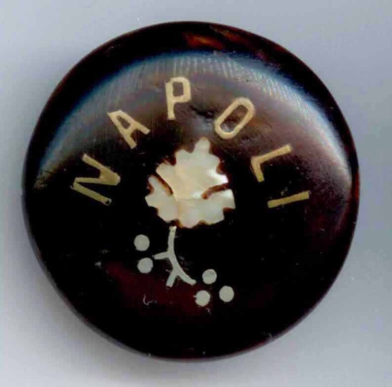 Verbal Tortoise Shell Stud with Shell &amp; Brass Inlay